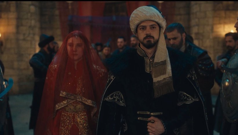 Orhan and Asporca wedding walk